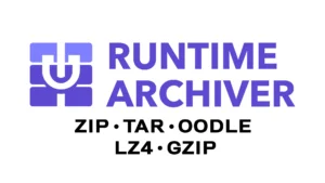 Runtime Archiver (Zip, Oodle, Tar, LZ4, GZip)