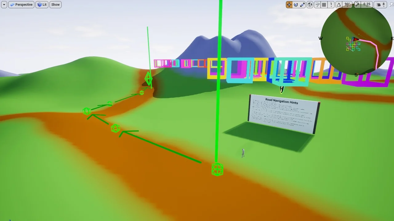 Roadmap Navigation asset