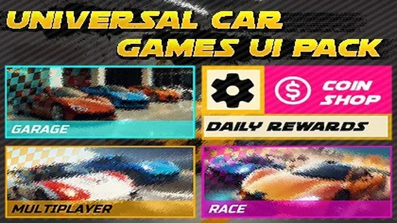 Universal Car Games UI Pack