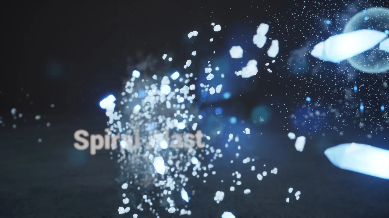 Ice Magic Spells Niagara FX asset