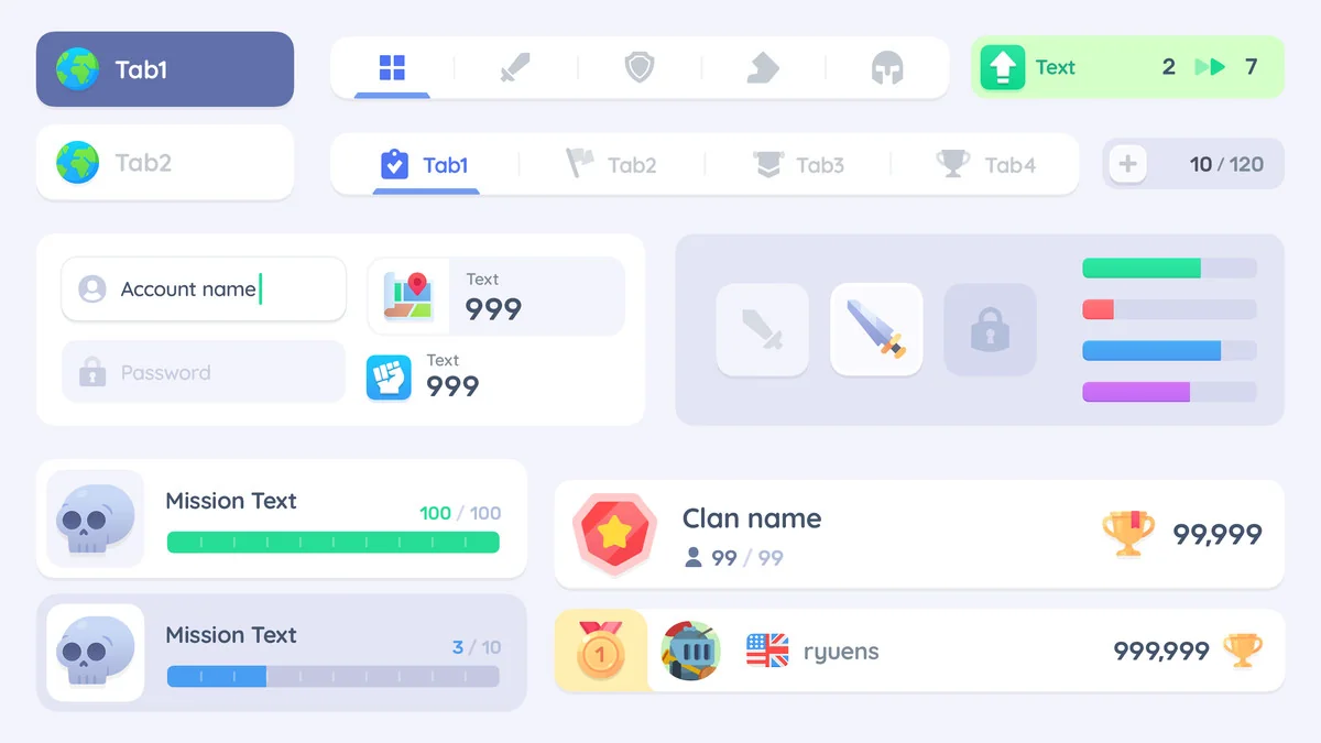 GUI Pro – Simple Casual asset