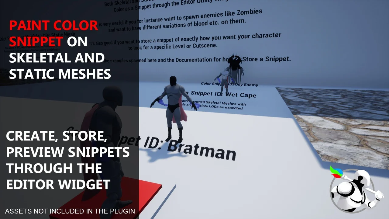 Runtime Vertex Paint & Detection Plugin asset