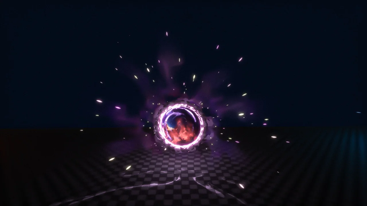 Advanced Portals System VFX asset