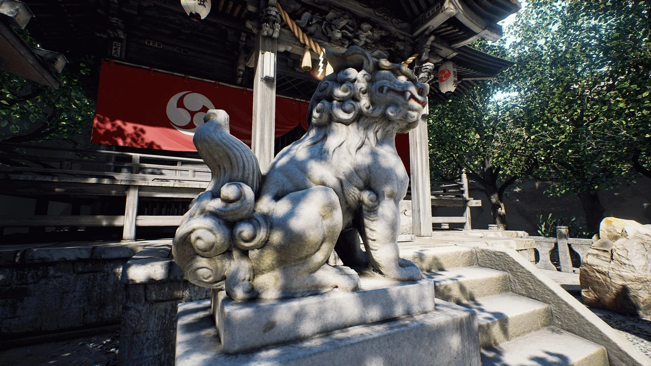 Shinto Shrine asset