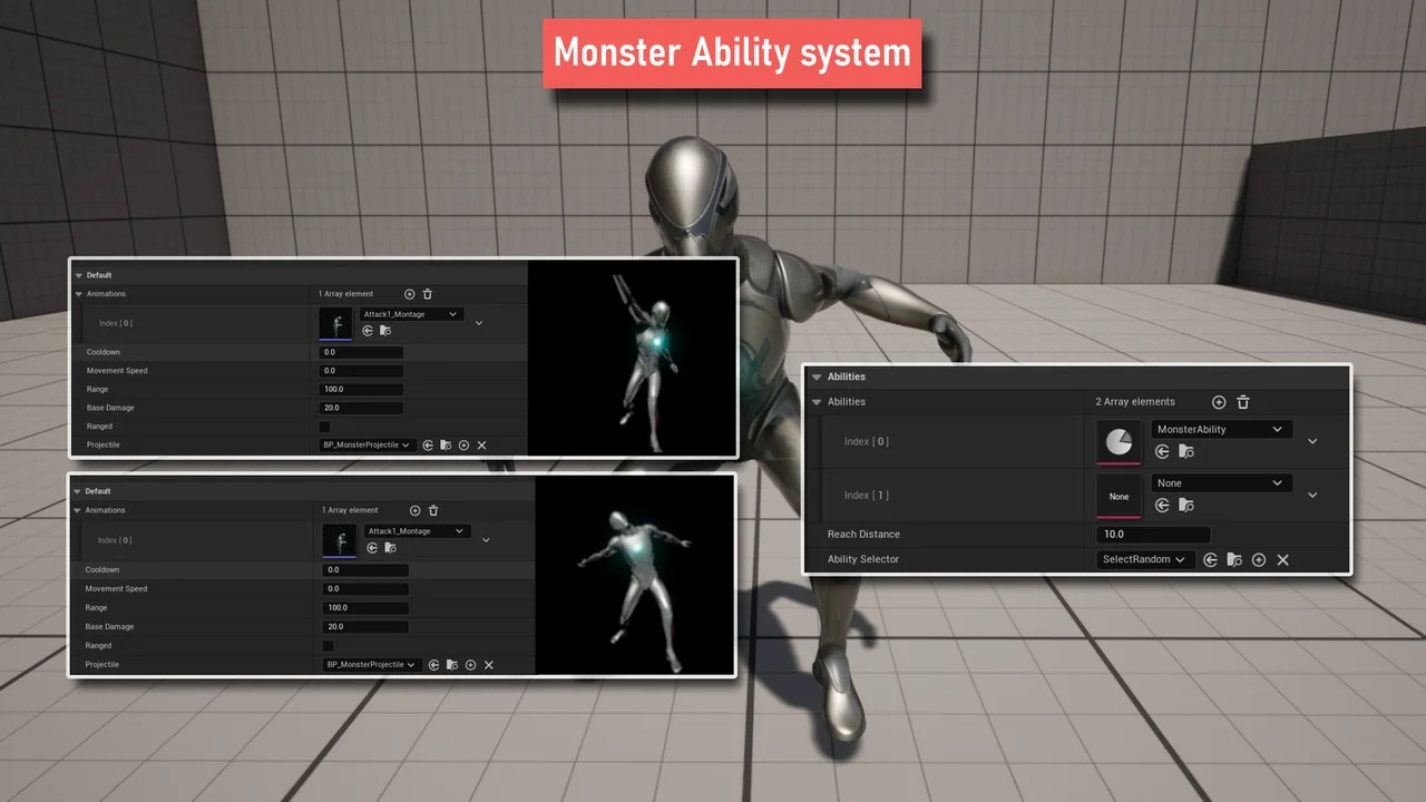 Monster Ai Kit asset