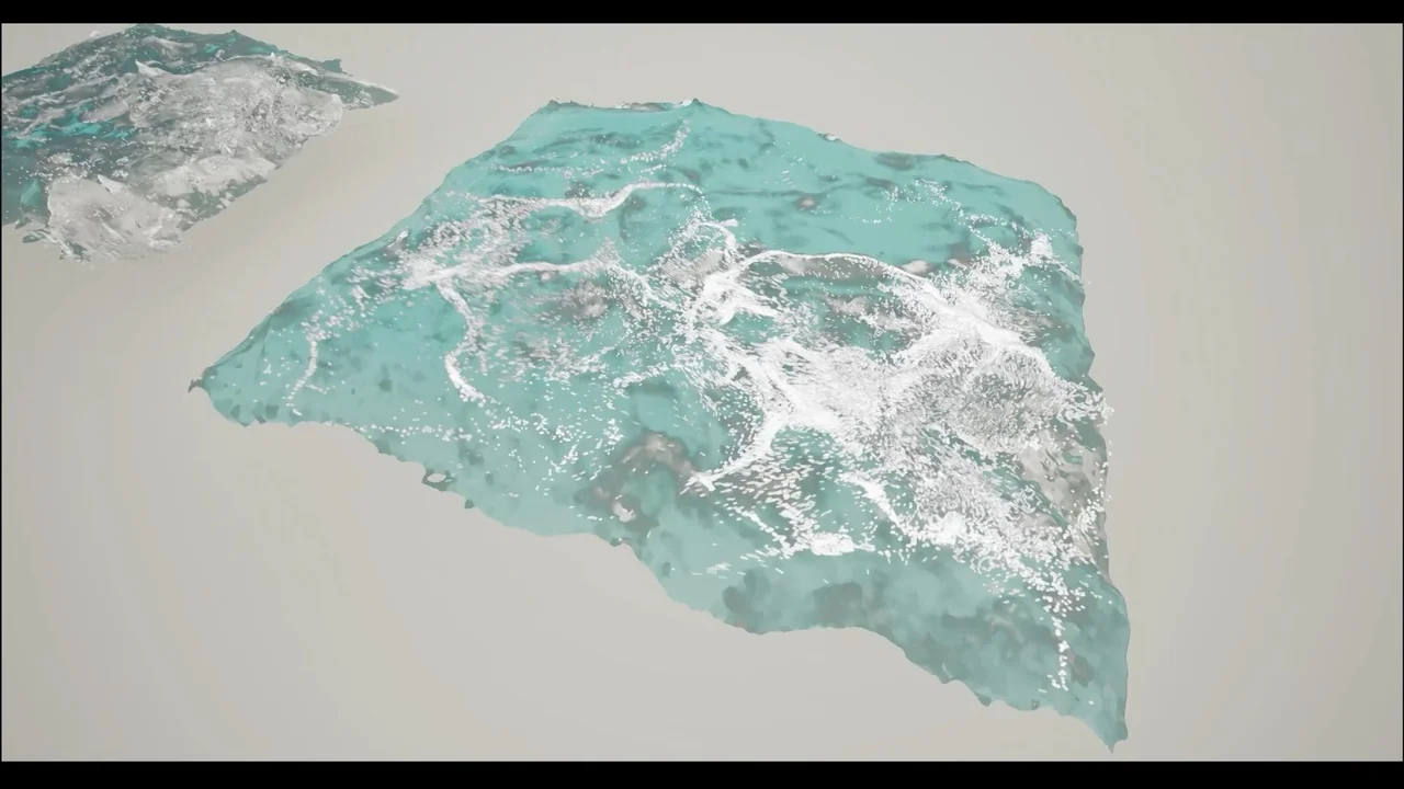 VDB Waterfall & River Pack asset