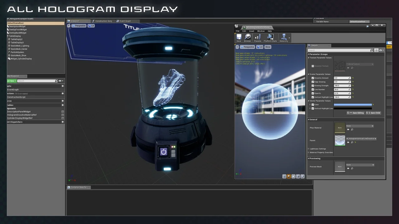 HOLOGRAM DISPLAY Pack asset