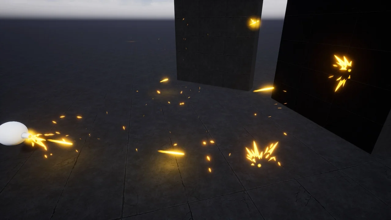 Niagara Toon Projectiles asset