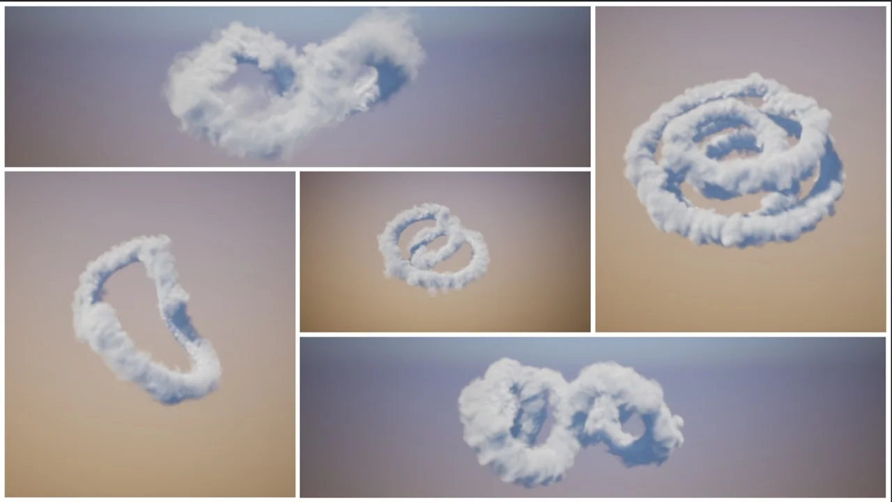 Clouds Generator – Niagara Fluids asset