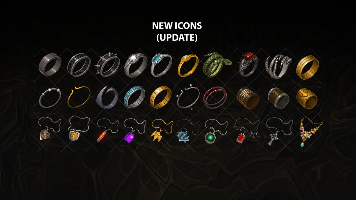 5000 Fantasy Icons asset