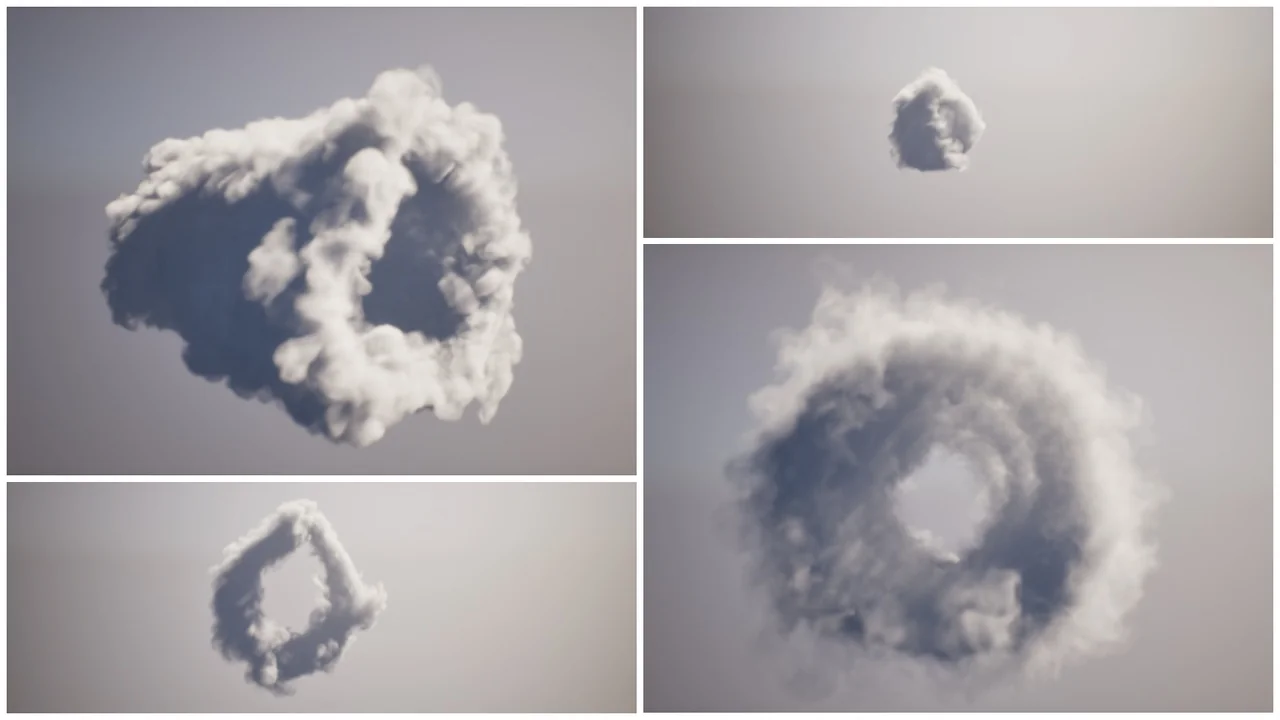 Clouds Generator – Niagara Fluids asset