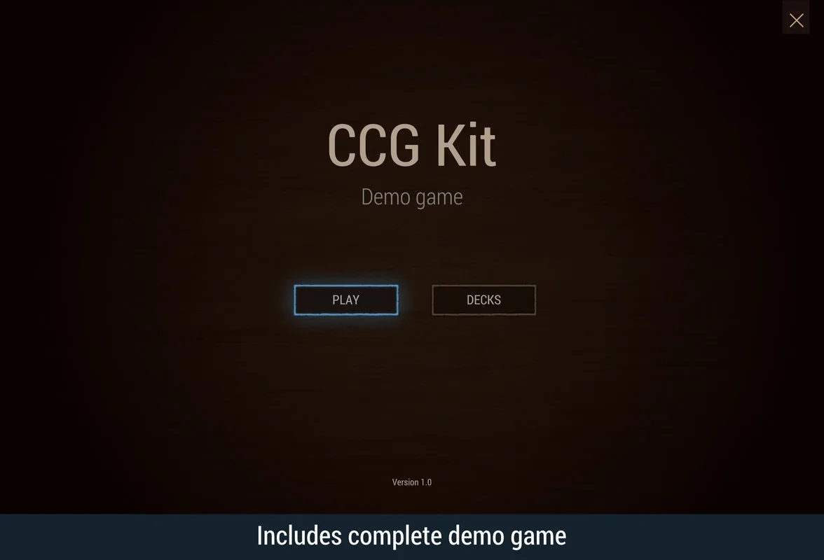CCG Kit asset