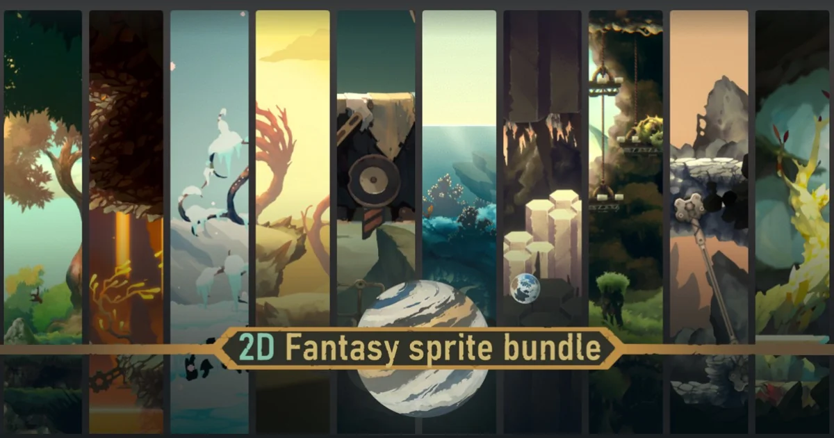 2D Fantasy sprite bundle