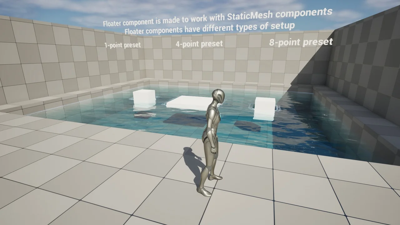 Interactive Water, Ocean and Swim Systems asset