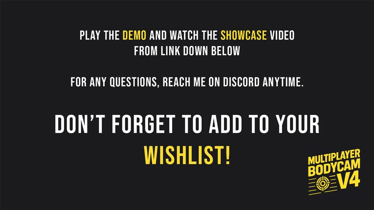 MULTIPLAYER BODYCAM asset