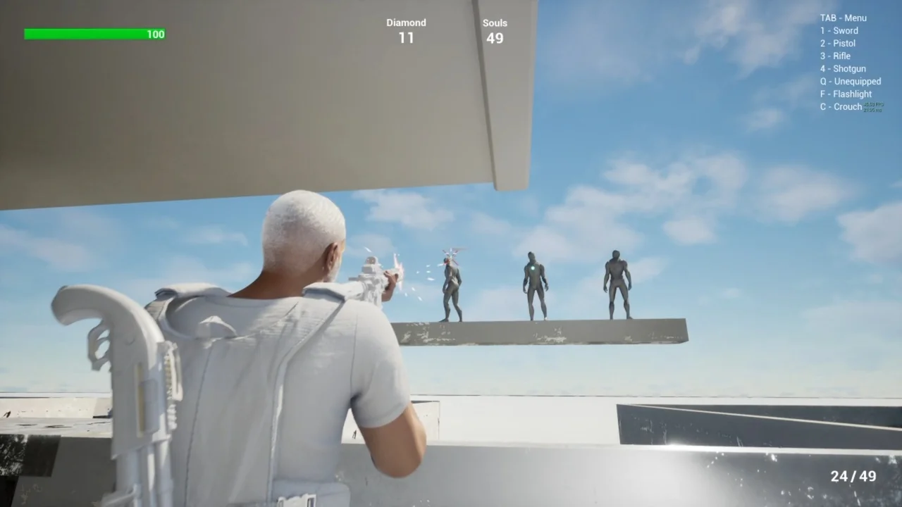 Dup – SINGLE PLAYER – Shooter G.A.S.P. MetaHuman asset