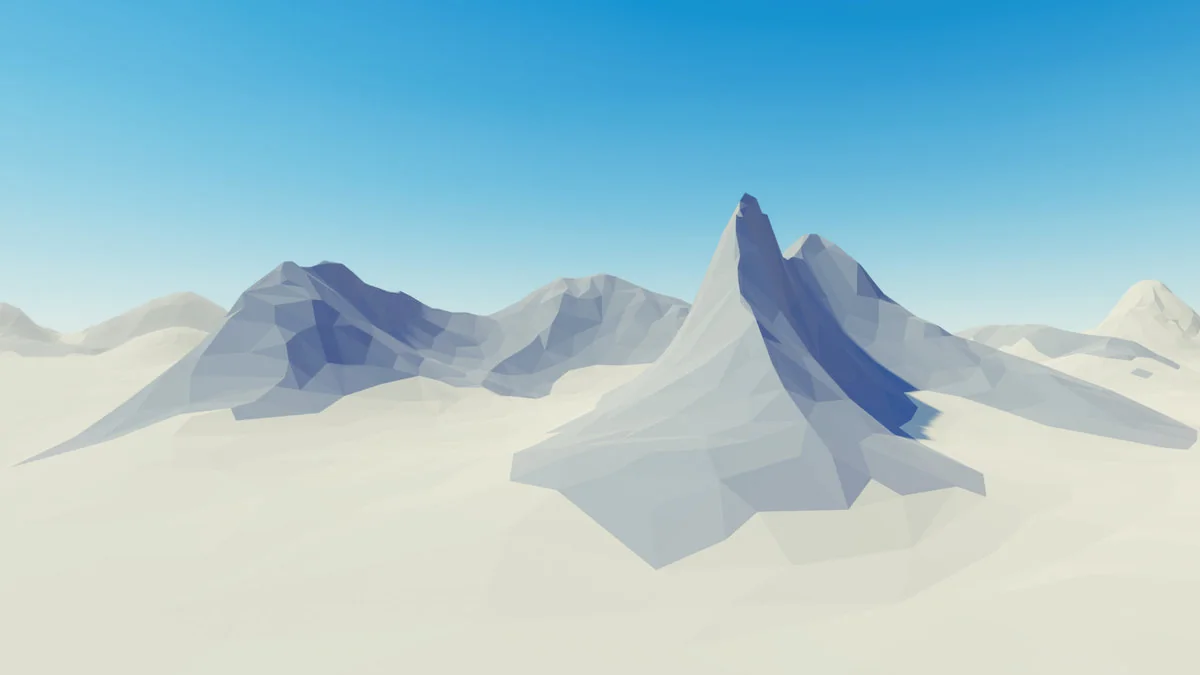 Low Poly Modular Terrain Pack asset