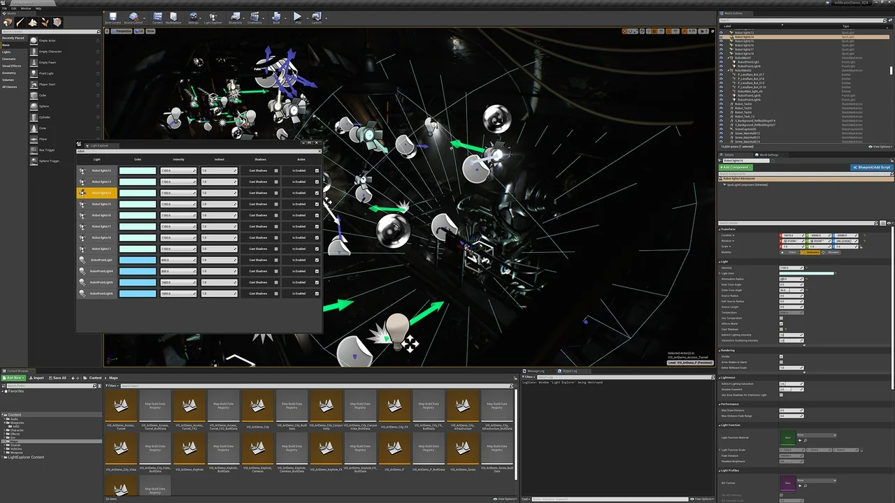 Light Explorer asset