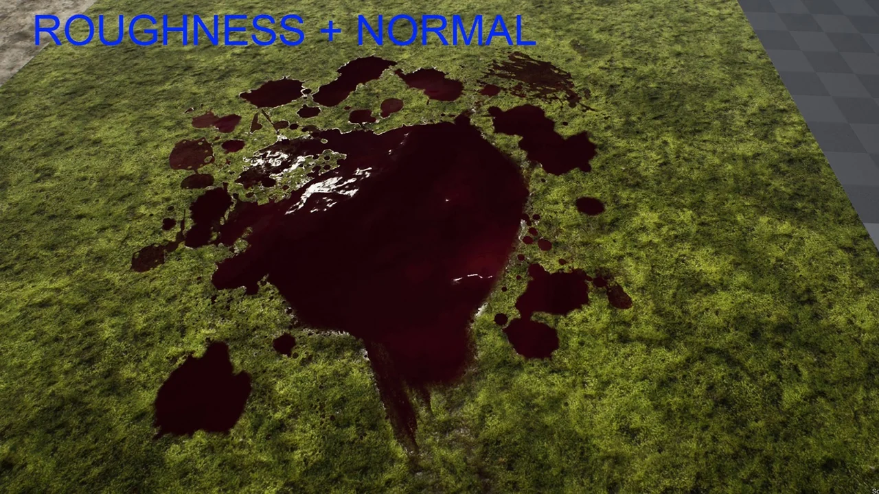 Blood: Customizable 4K asset