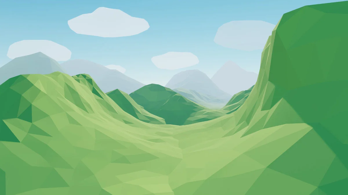 Low Poly Modular Terrain Pack asset