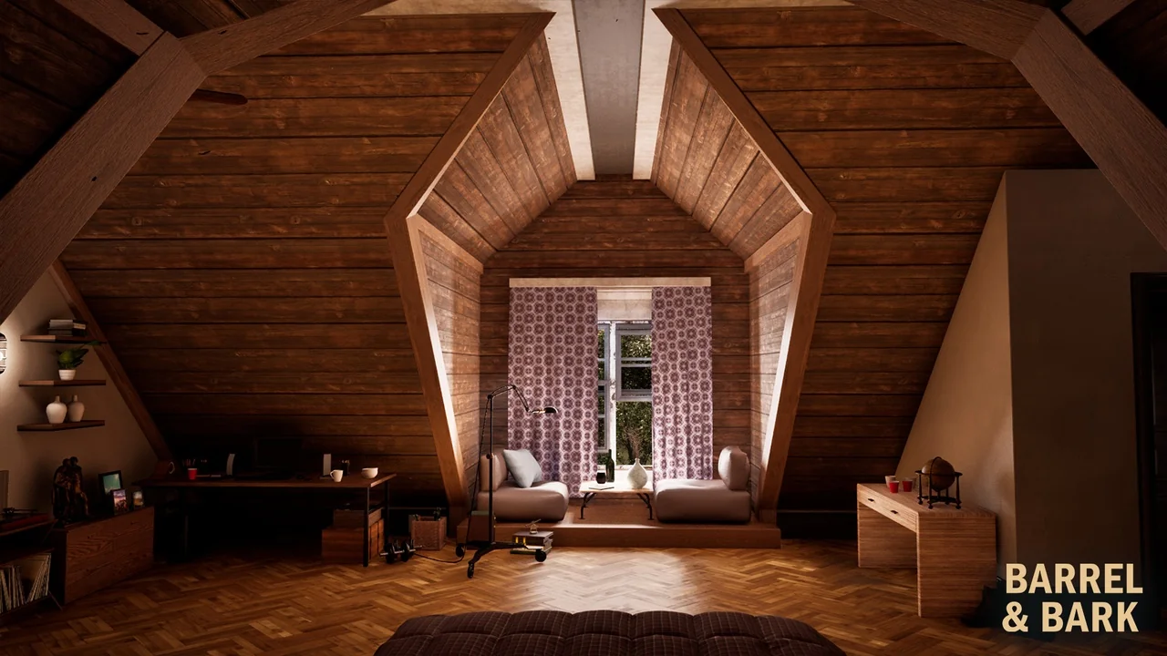 American Suburban House Environment asset