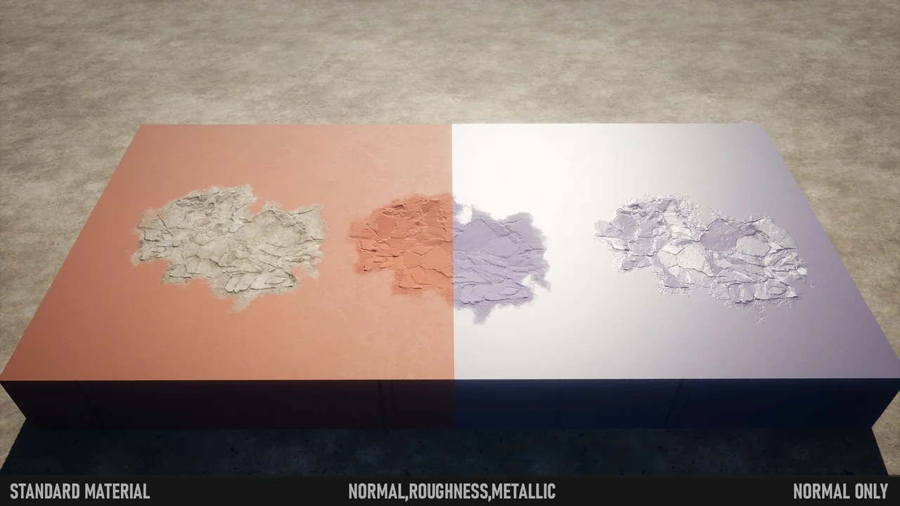 Concrete Damage Decals asset