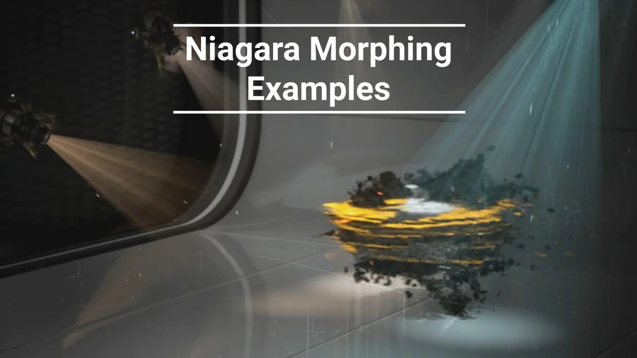 Niagara Morphing Examples asset