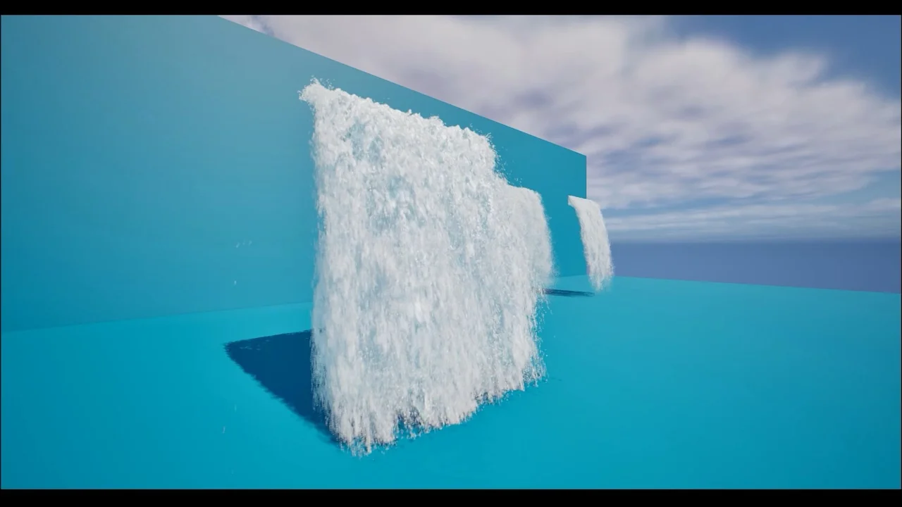 VDB Waterfall & River Pack asset