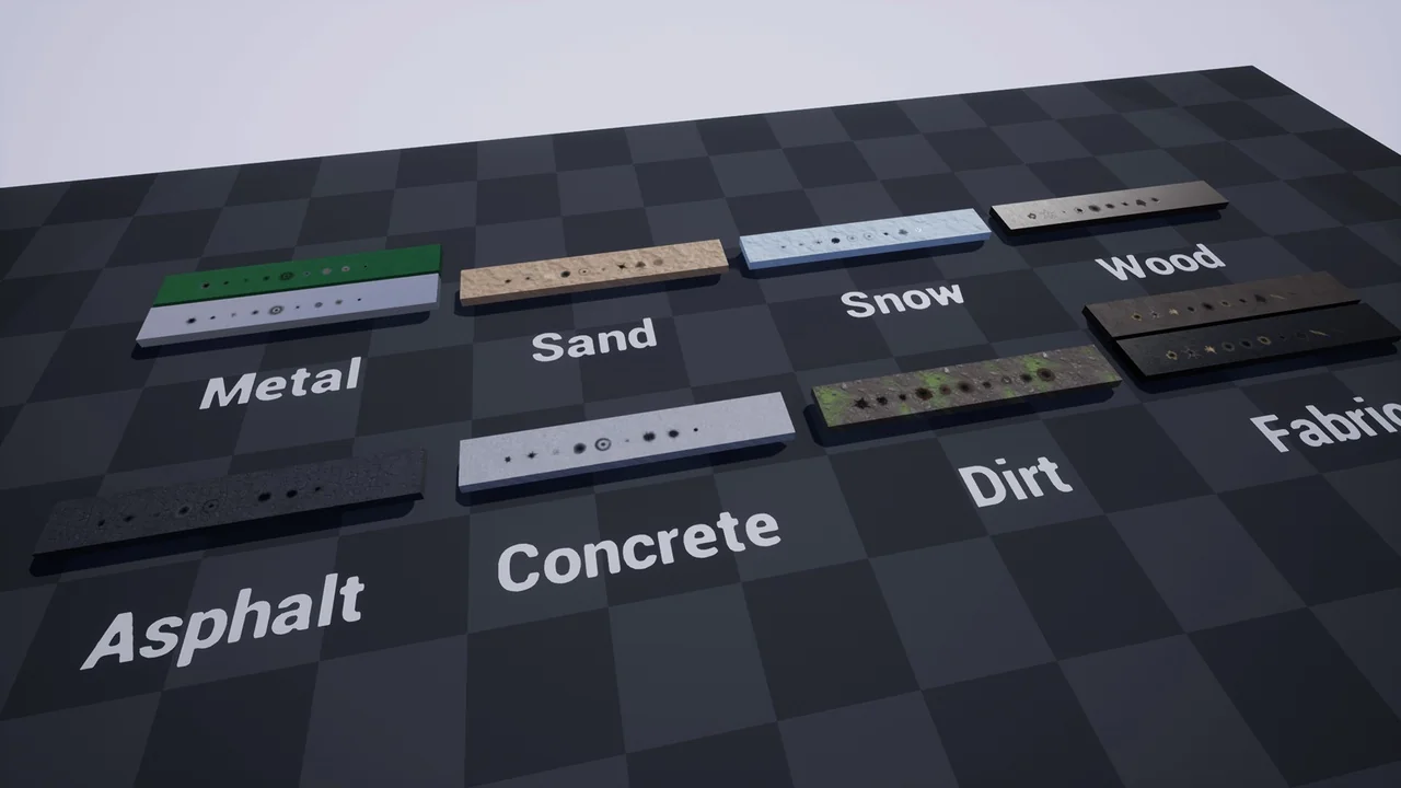 Battle Damaged Decals 1 asset