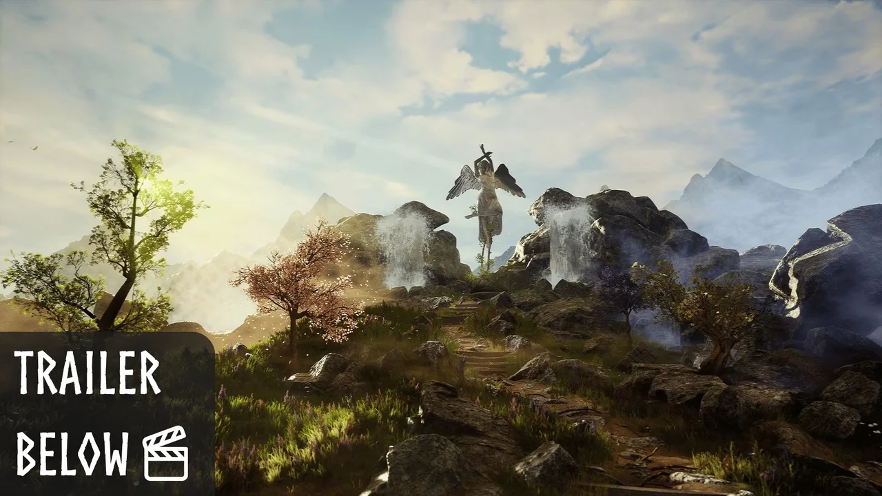 Mountain (Ancient Mountain, Mount, Shrine, Mountain Environment) asset