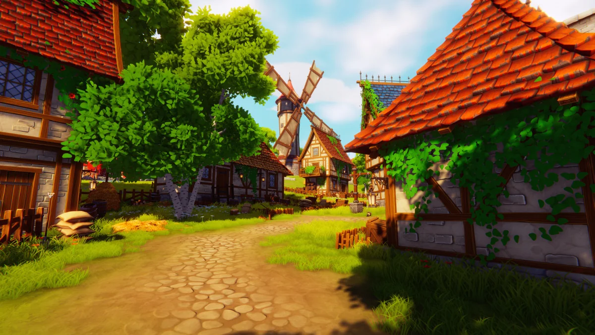 Dreamscape Village – Stylized Fantasy Open World asset
