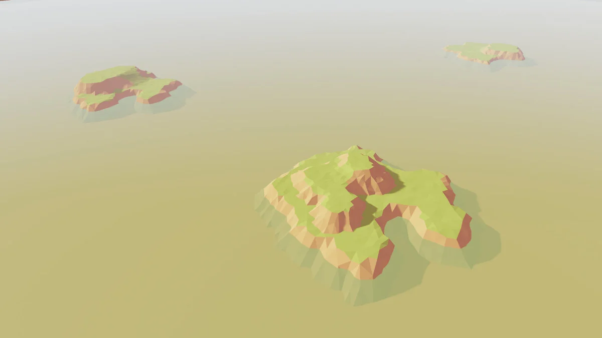 Low Poly Modular Terrain Pack asset