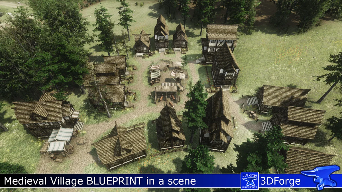 PB Medieval Villages 1 asset