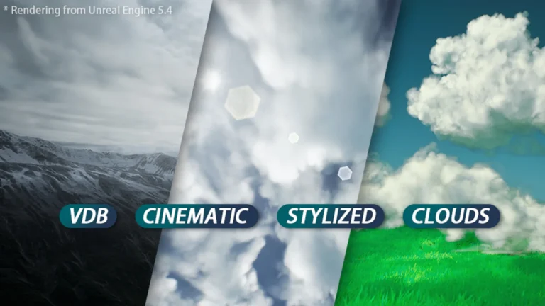 Quick Cloud – VDB Cloud Volumetric Cinematic Clouds