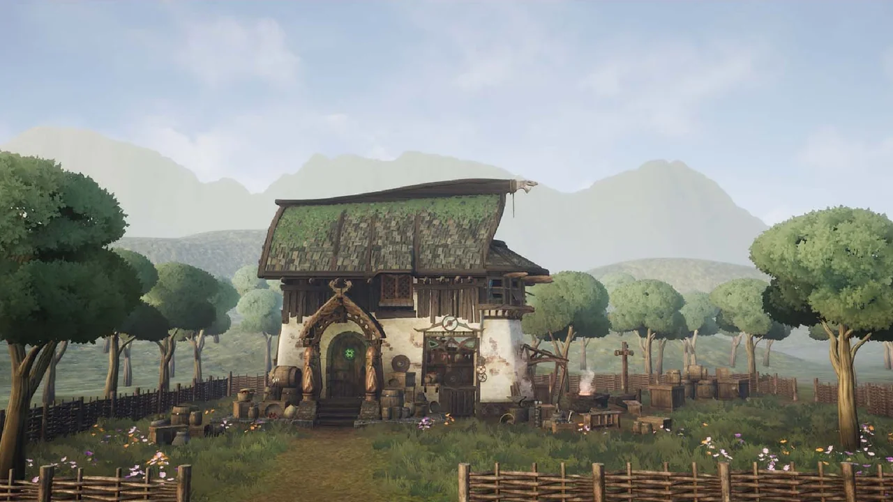 Stylized Viking Hut ( Stylized Stylized Stylized Viking Viking Hut Hut Forest ) asset