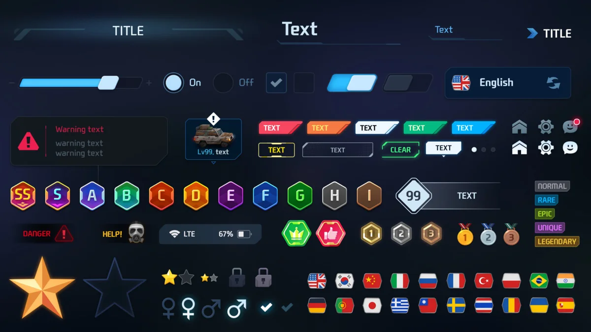 GUI Pro – Survival Clean asset