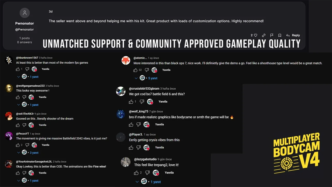 MULTIPLAYER BODYCAM asset