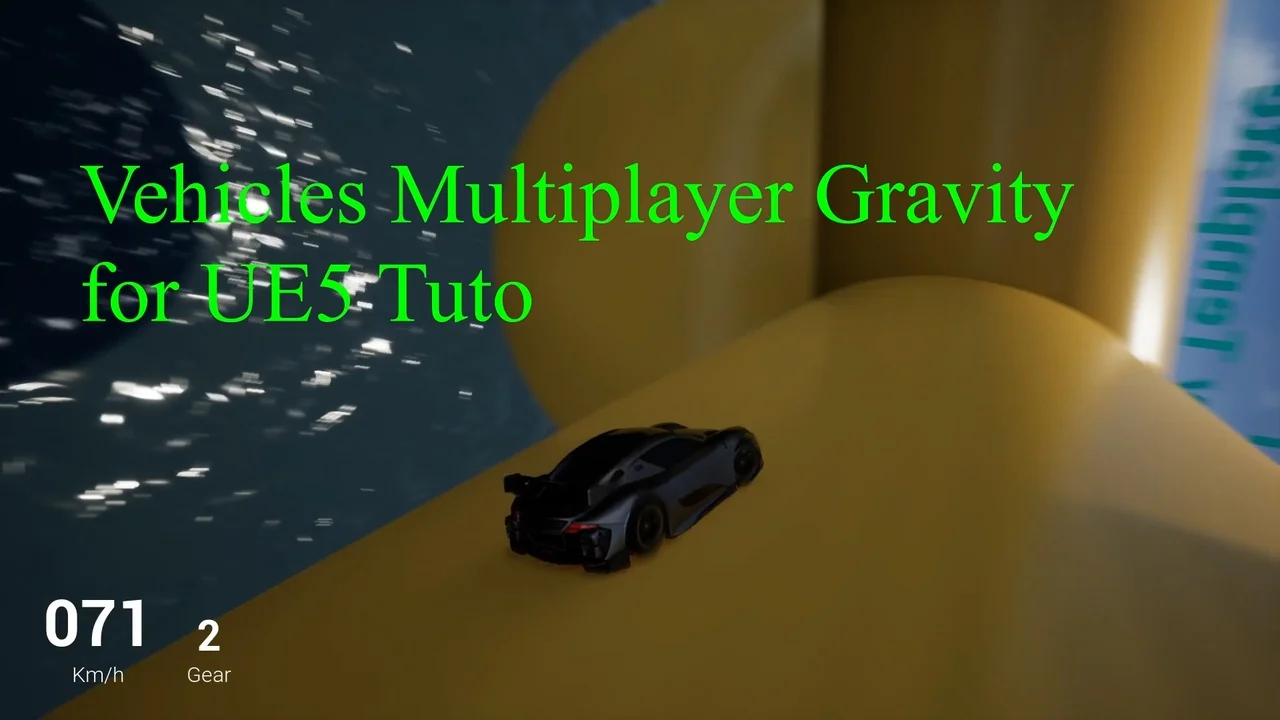 Vehicles Gravity Template – VGT asset