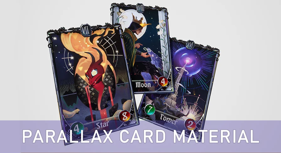 Parallax Card Material