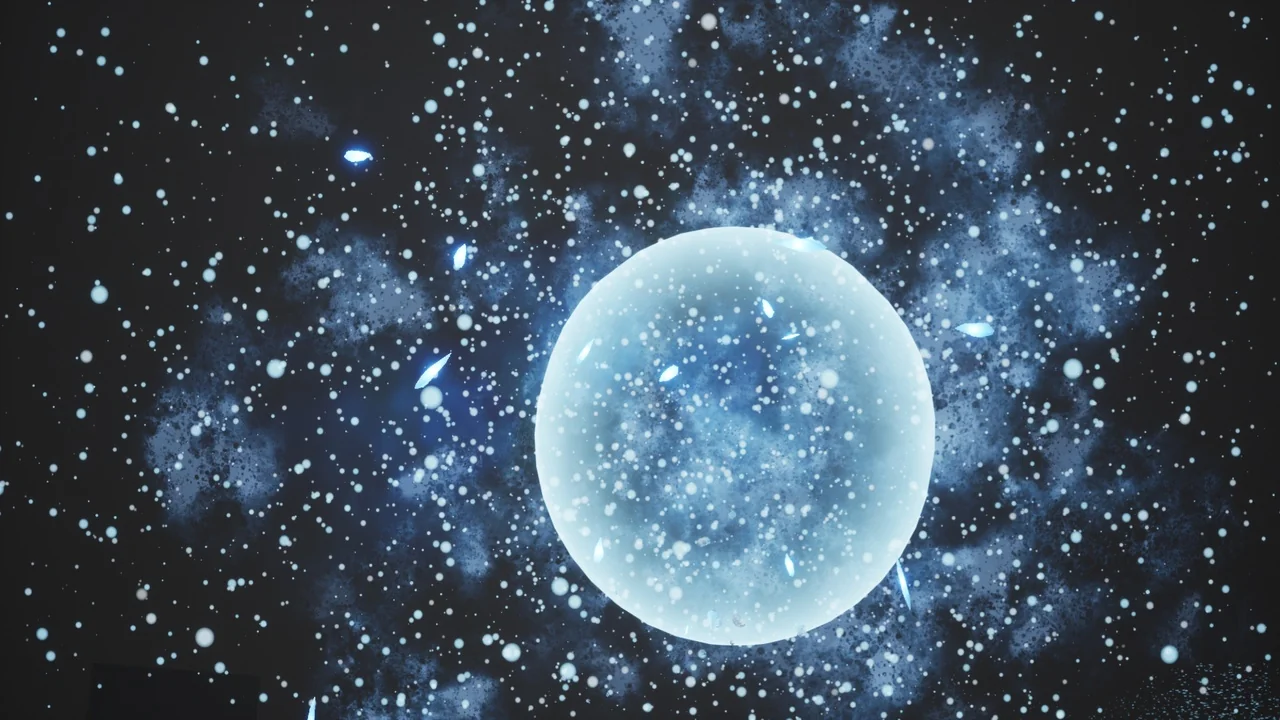 Ice Magic Spells Niagara FX asset