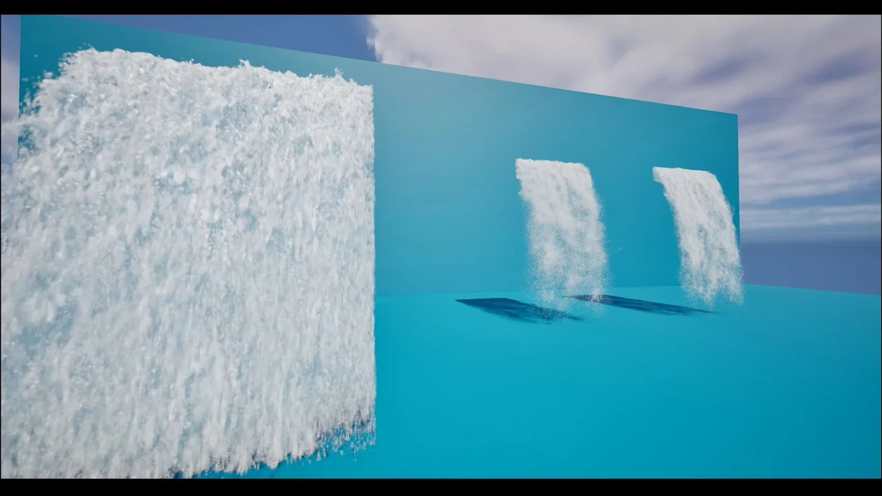 VDB Waterfall & River Pack asset