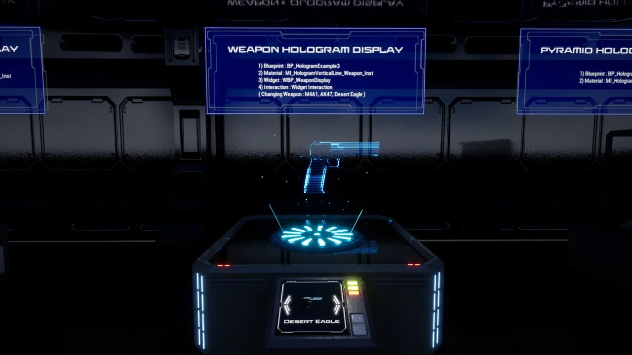 HOLOGRAM DISPLAY Pack asset