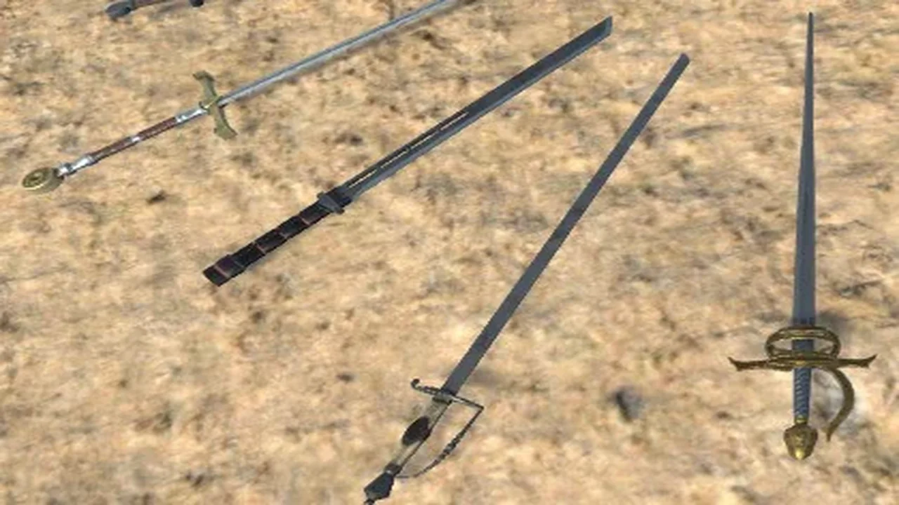 PBR sword pack 1