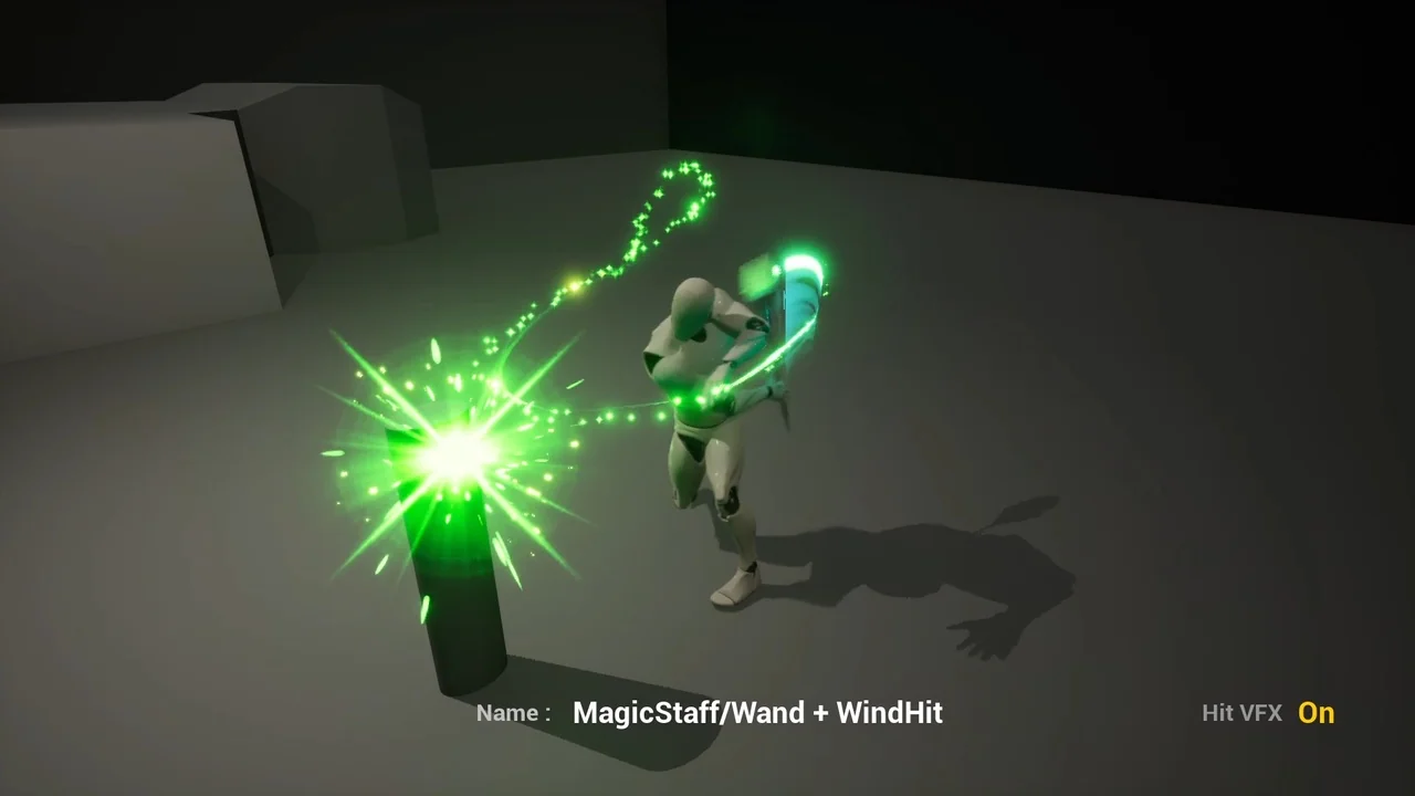 Slash and Hit VFX (with SFX) asset