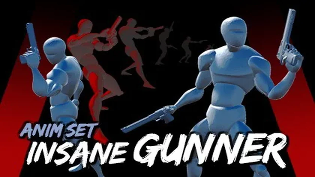 Insane Gunner AnimSet