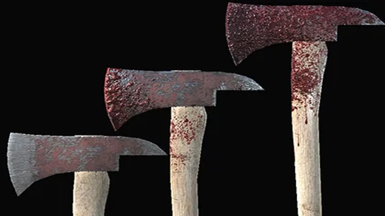 Bloody Fire Axe
