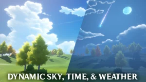 Stylized Dynamic Sky & Weather System