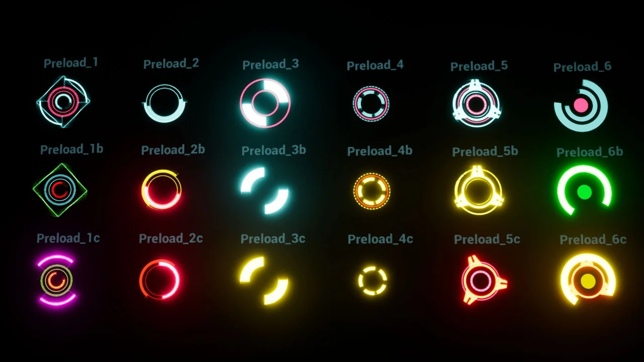 Preload materials asset