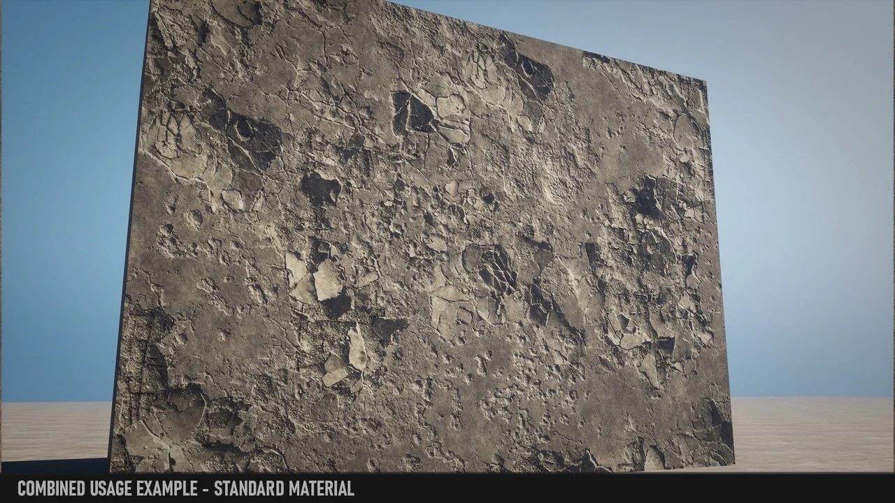 Concrete Damage Decals asset