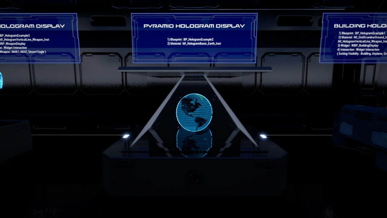 HOLOGRAM DISPLAY Pack asset